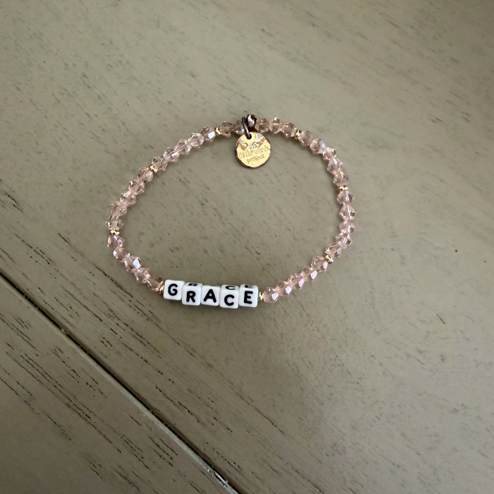 Little Words Project “Grace” beaded bracelet. Size S/M
